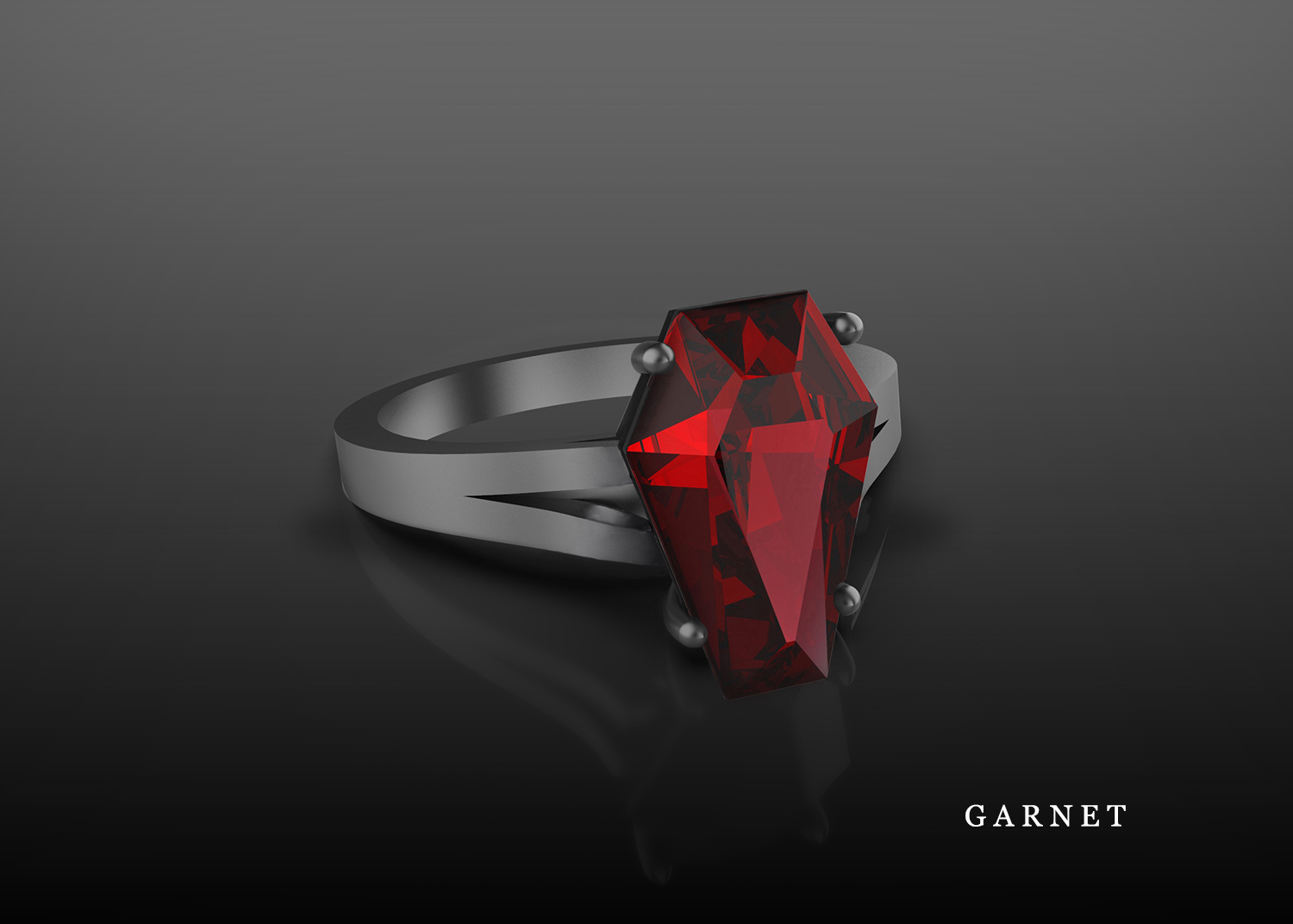 Black coffin ring deals