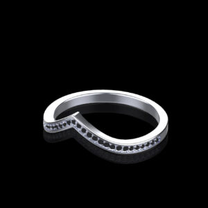 Autumn-coffin-cut-ring-bridal-set