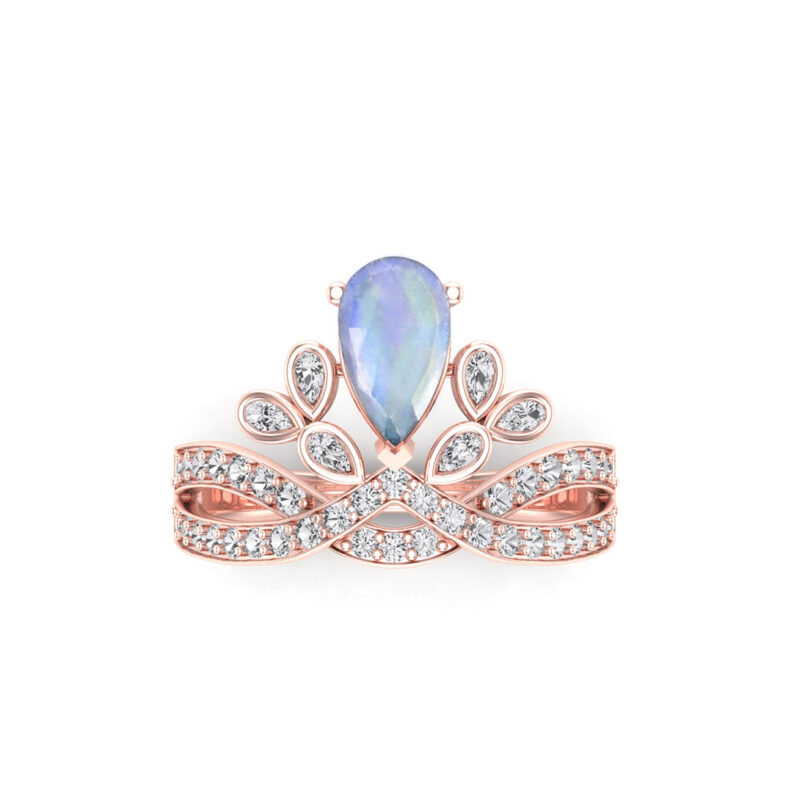 Lyst-moonstone-Pear-Cut-Gold-Tiara-Engagement-Ring