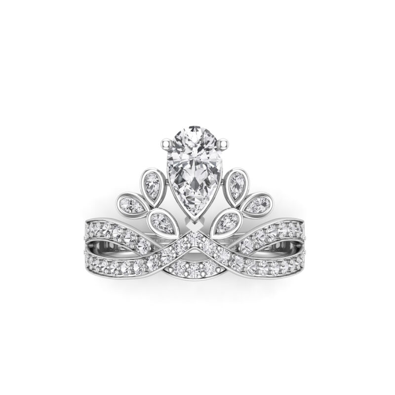 Lyst-moonstone-Pear-Cut-Gold-Tiara-Engagement-Ring