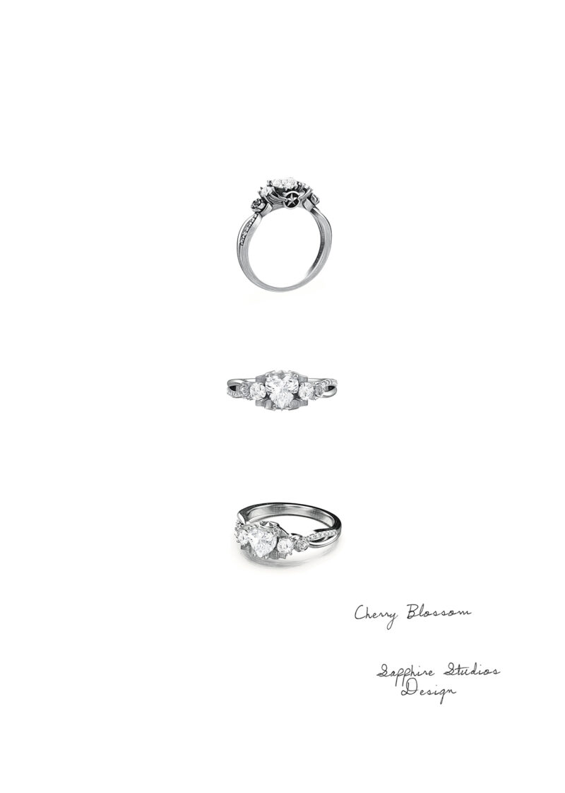 cherry-blossom-natural-diamond-gold-inspired-cardcaptor-sakura