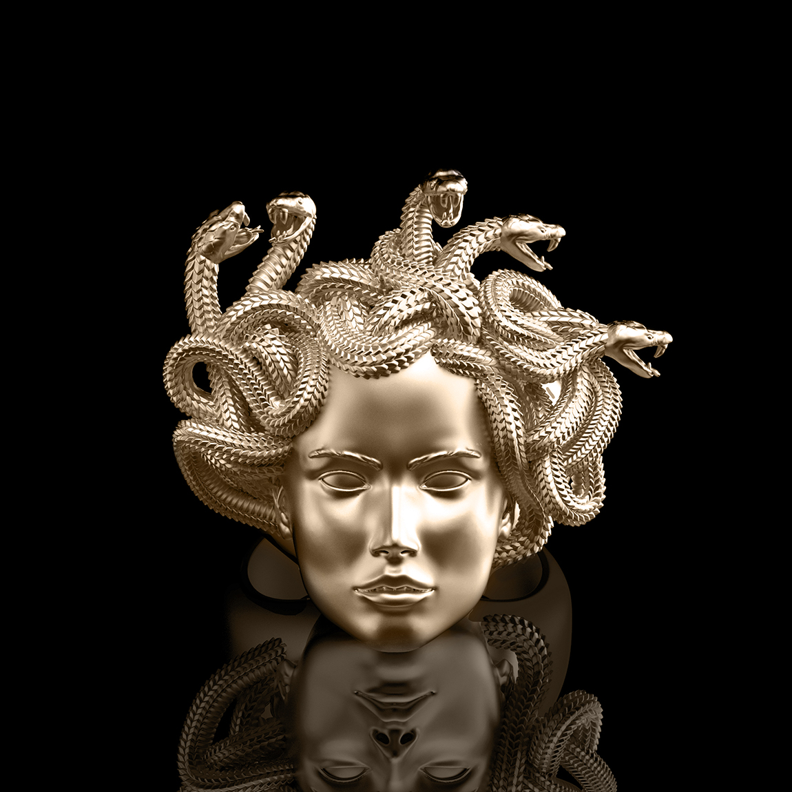medusa-snake-ring