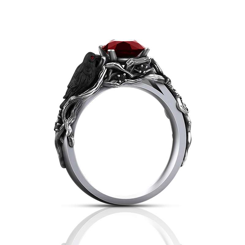 nevermore-natural-garnet-gold-raven-ring