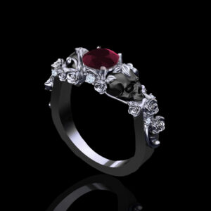 st-ivy-natural-ruby-white-rose-gold-skull-engagement-ring