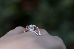 November Verse Unicorn Ring Sapphire Studios