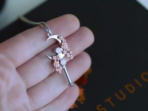 Crescent Moon - Sailor Moon Necklace by Sapphire Studios Design