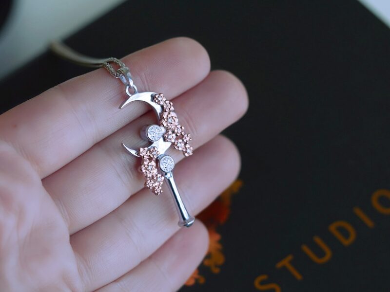 Crescent Moon - Sailor Moon Necklace by Sapphire Studios Design