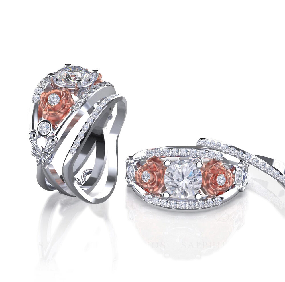 amalee-fleur-yellow-white-gold-flower-bridal-set