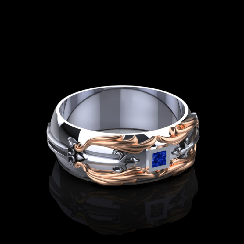 blade-blue-sapphire-rose-gold-kingdom-hearts-mens-band