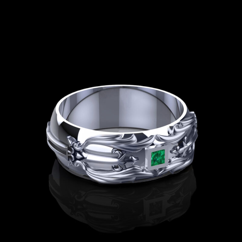 blade-emerald-white-gold-inspired-kingdom-hearts-mens-band