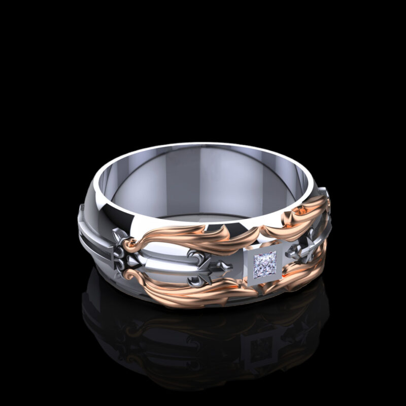 blade-white-diamond-rose-gold-kingdom-hearts-mens-band