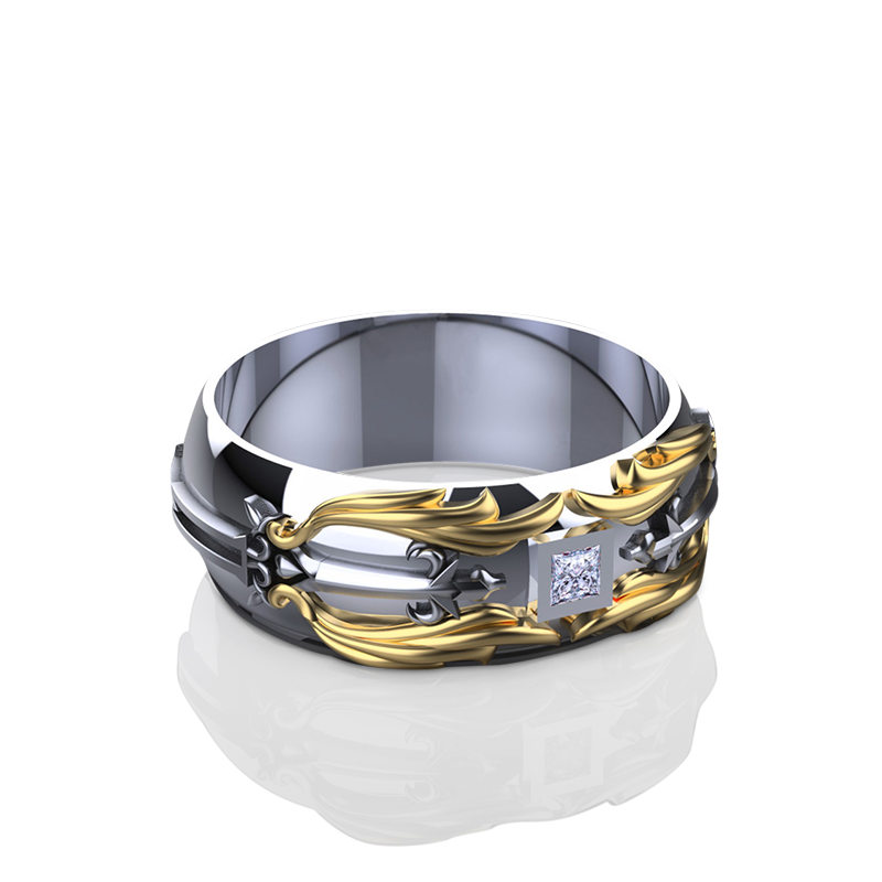 blade-white-diamond-yellow-gold-kingdom-hearts-mens-band