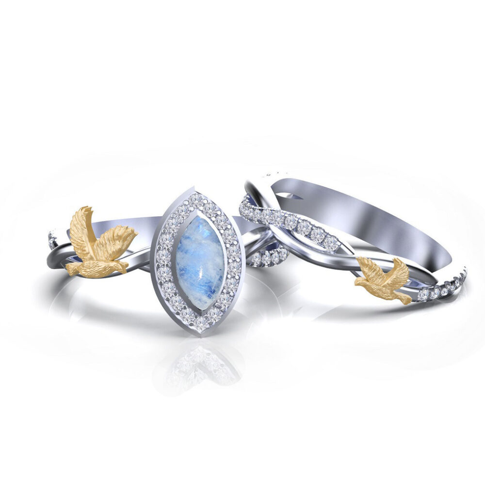 eternally-two-tone-moonstone-dove-bridal-set-paradis-collection