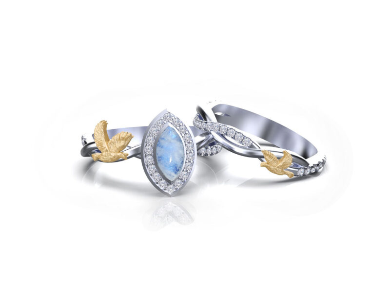 eternally-two-tone-moonstone-dove-bridal-set-paradis-collection