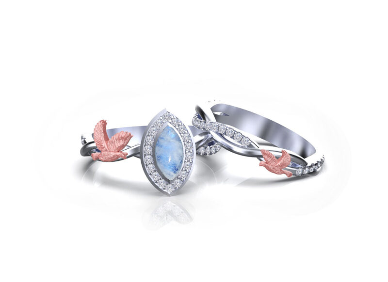 eternally-two-tone-moonstone-dove-bridal-set-paradis-collection