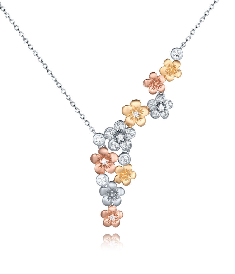 734-three-tone-flower-necklace-cherry-blossom-collection