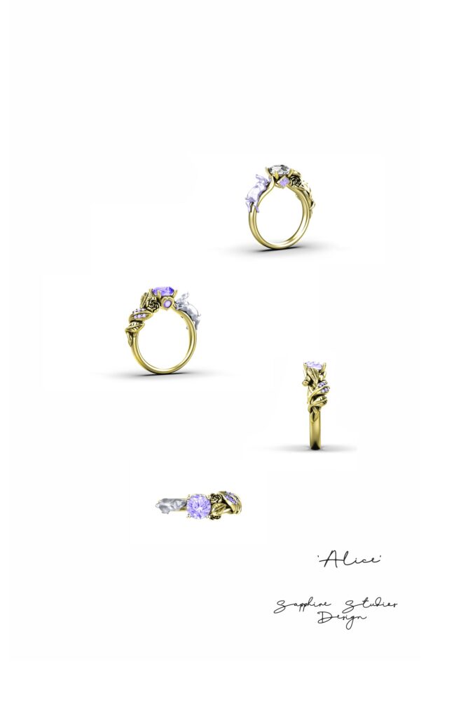 Alice-in-wonerland-rabbit-engagement-ring
