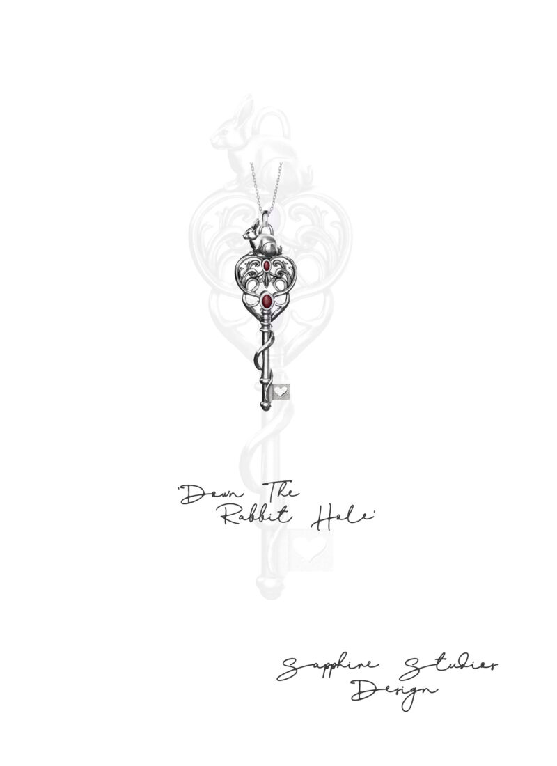 sketch-rabbit-alice-in-wonderland-necklace