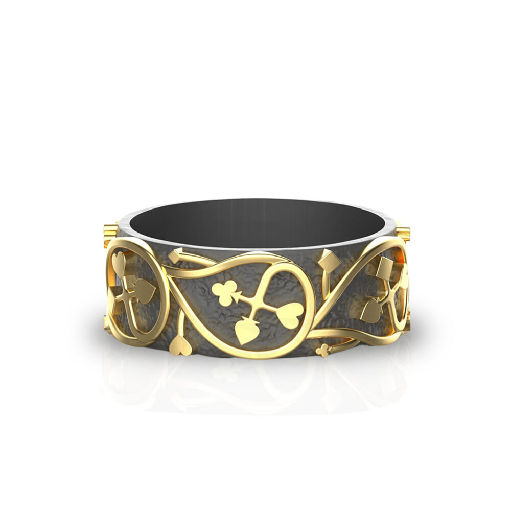 follow-the-white-rabbit-gold-mens-band-Alice-in-Wonderland-ring