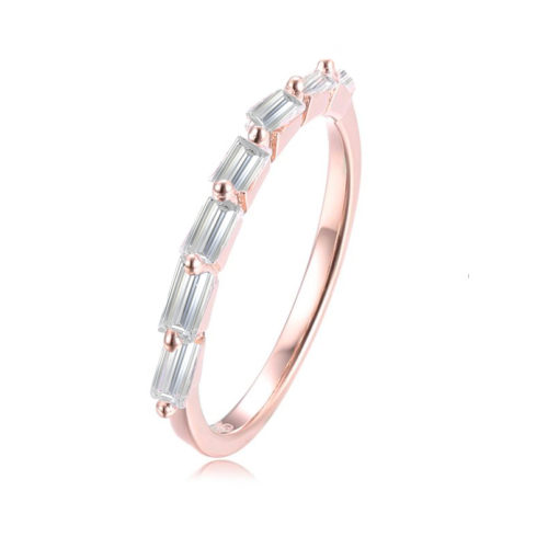 '074' 0.98ct Gold Baguette Wedding or Anniversary Band