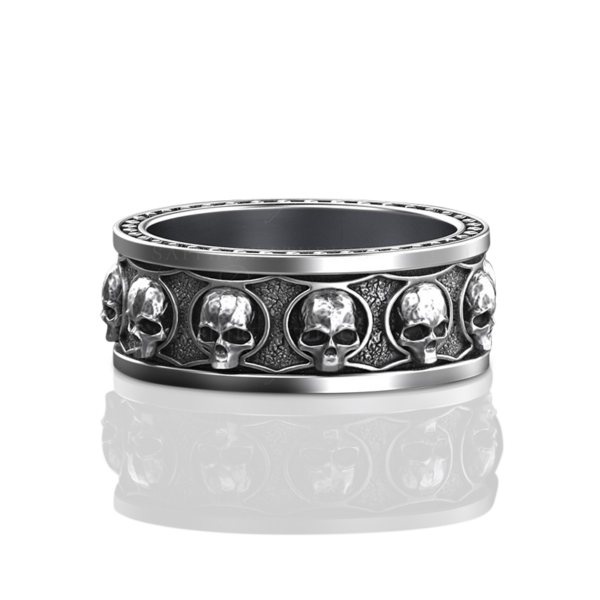 kayn-gold-skull-mens-band