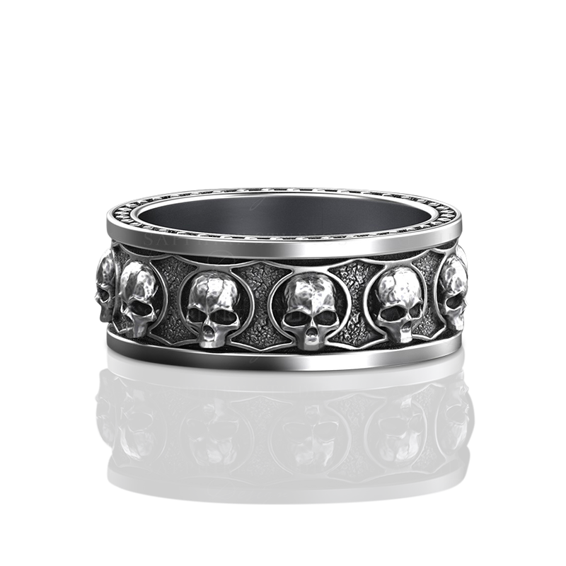 kayn-gold-skull-mens-band
