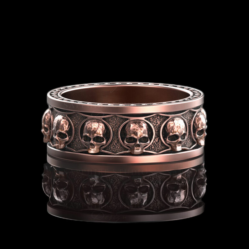 kayn-gold-skull-mens-band