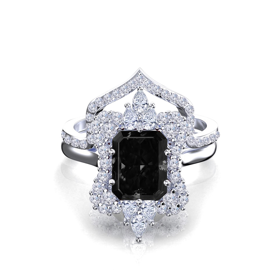 lilena-radiant-cut-gold-bridal-set