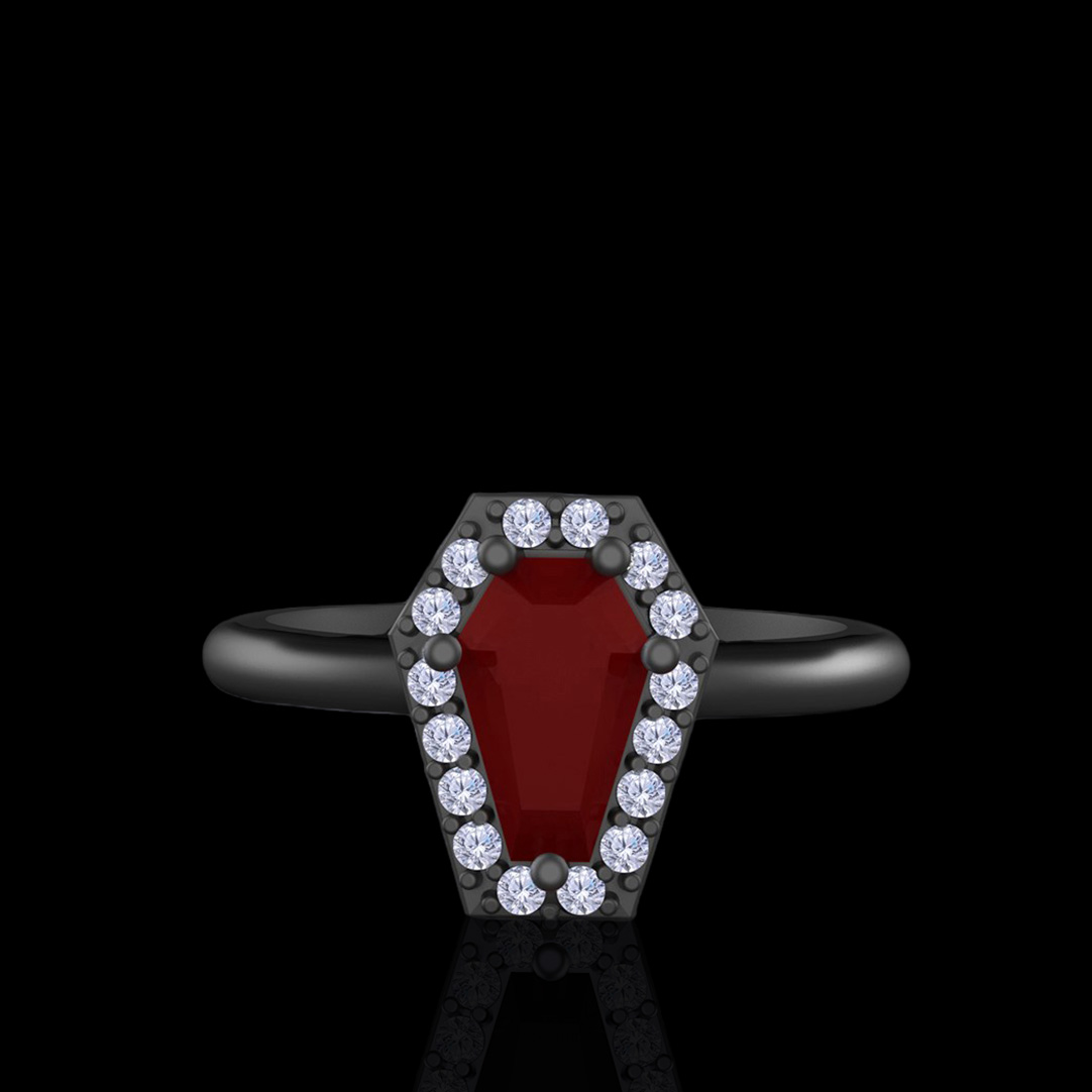 neveah-coffin-cut-garnet-black-gold-ring