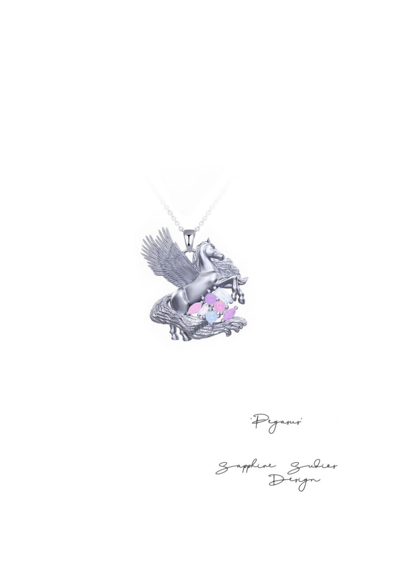 pegasus-horse-necklace-sketch