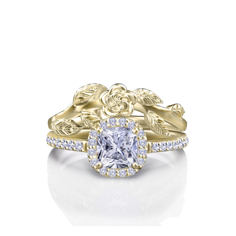 aviana-cushion-yellow-gold-floral-bridal-set