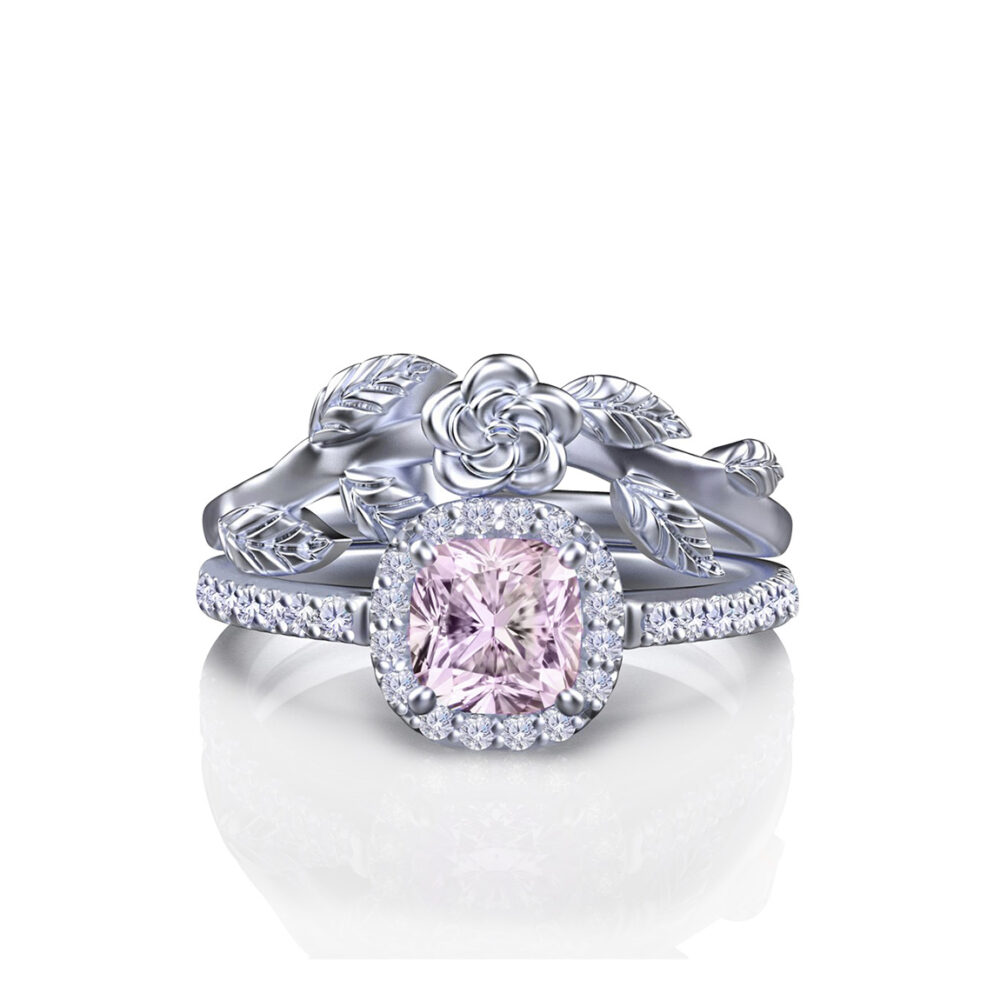 aviana-morganite-cushion-gold-floral-bridal-set