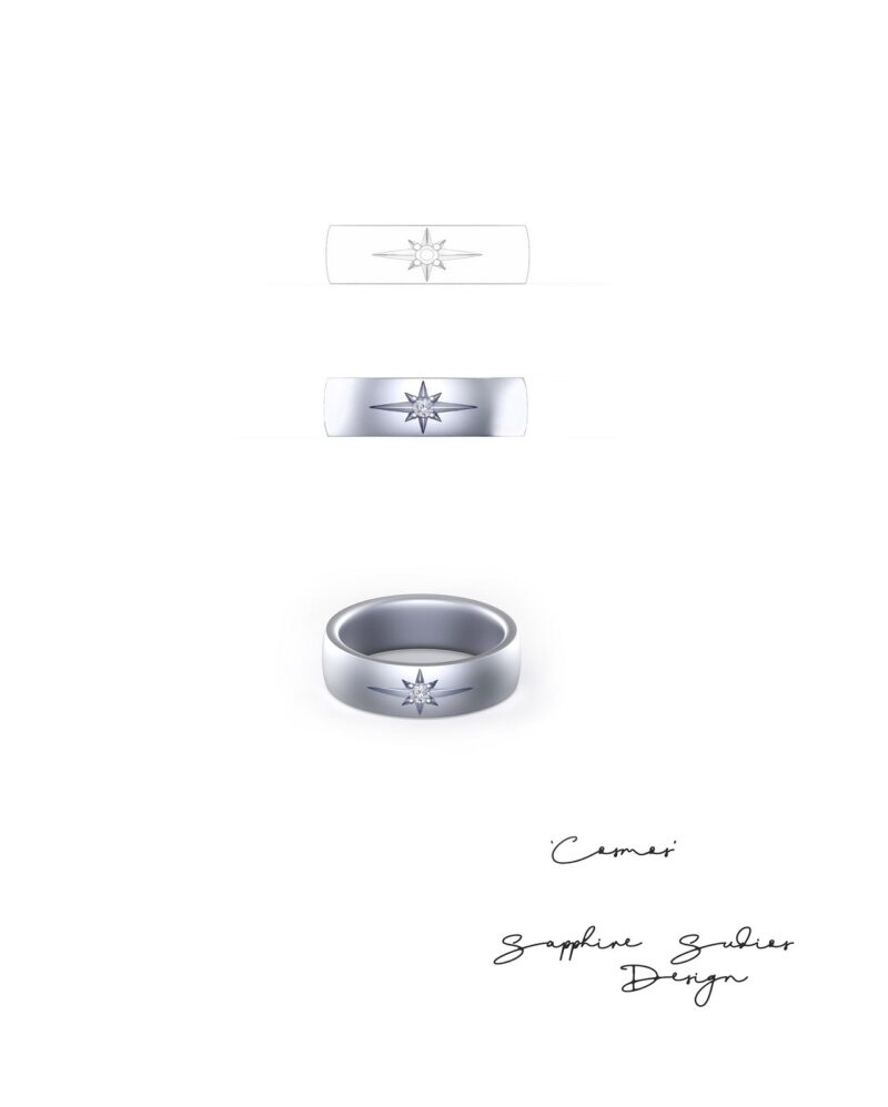 cosmos-gold-band-sketch