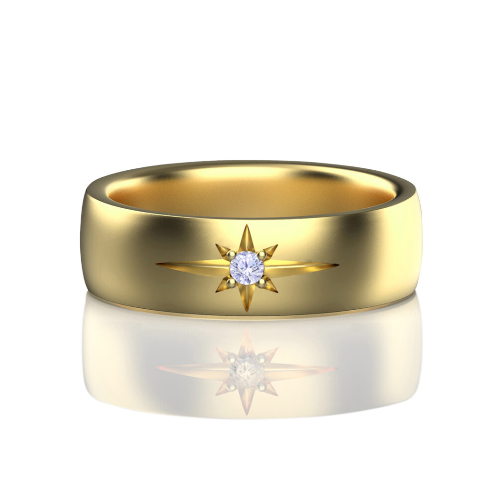 cosmos-yellow-gold-band