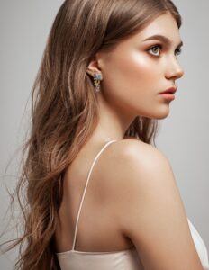 '174' Dove 14k Gold Earrings - The 'Paradis' Collection - Choose your metal