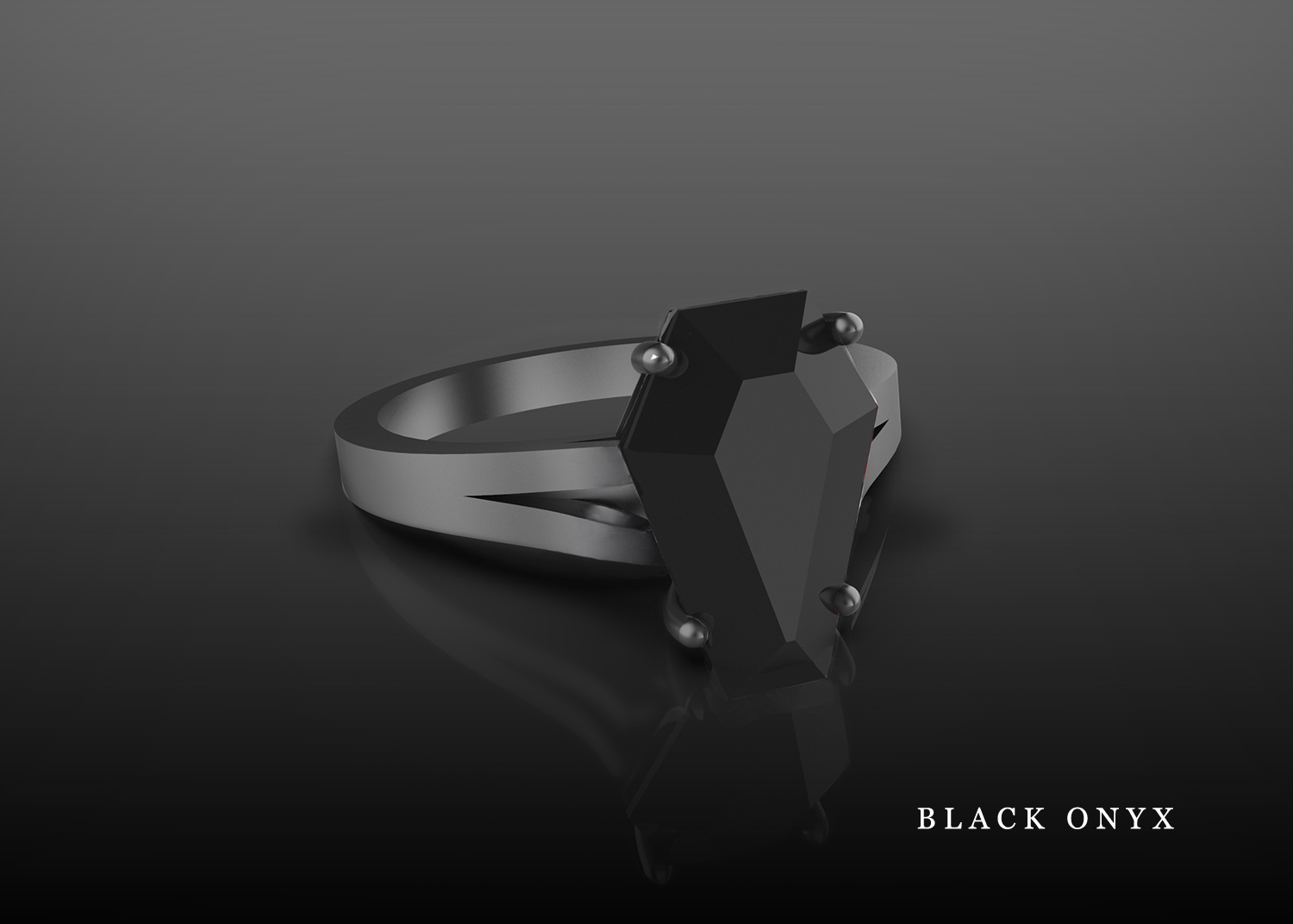 'Autumn' Sterling Silver Natural Coffin Cut Set
