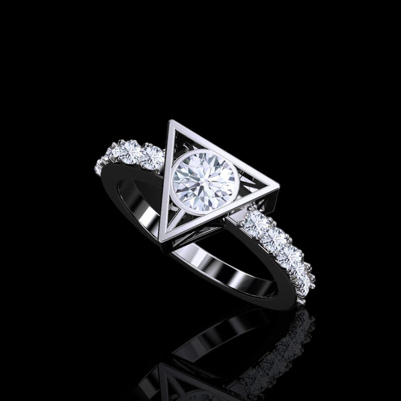 'Mystic' Sterling Silver Ring