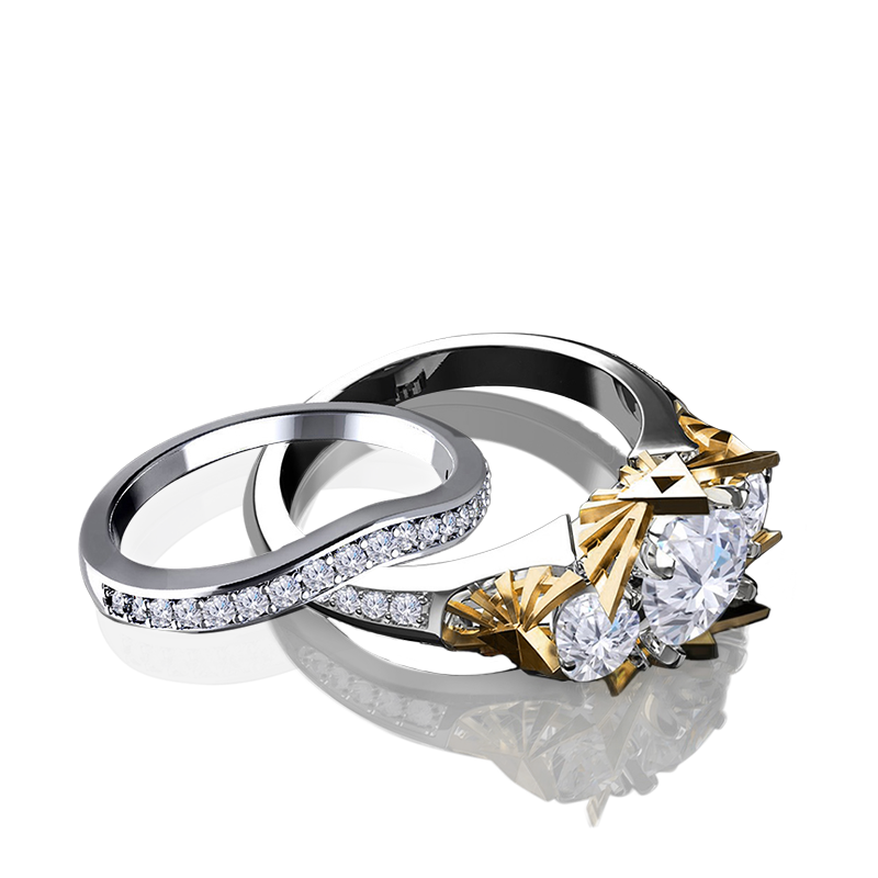 ‘Sacred’ Gold Bridal Set