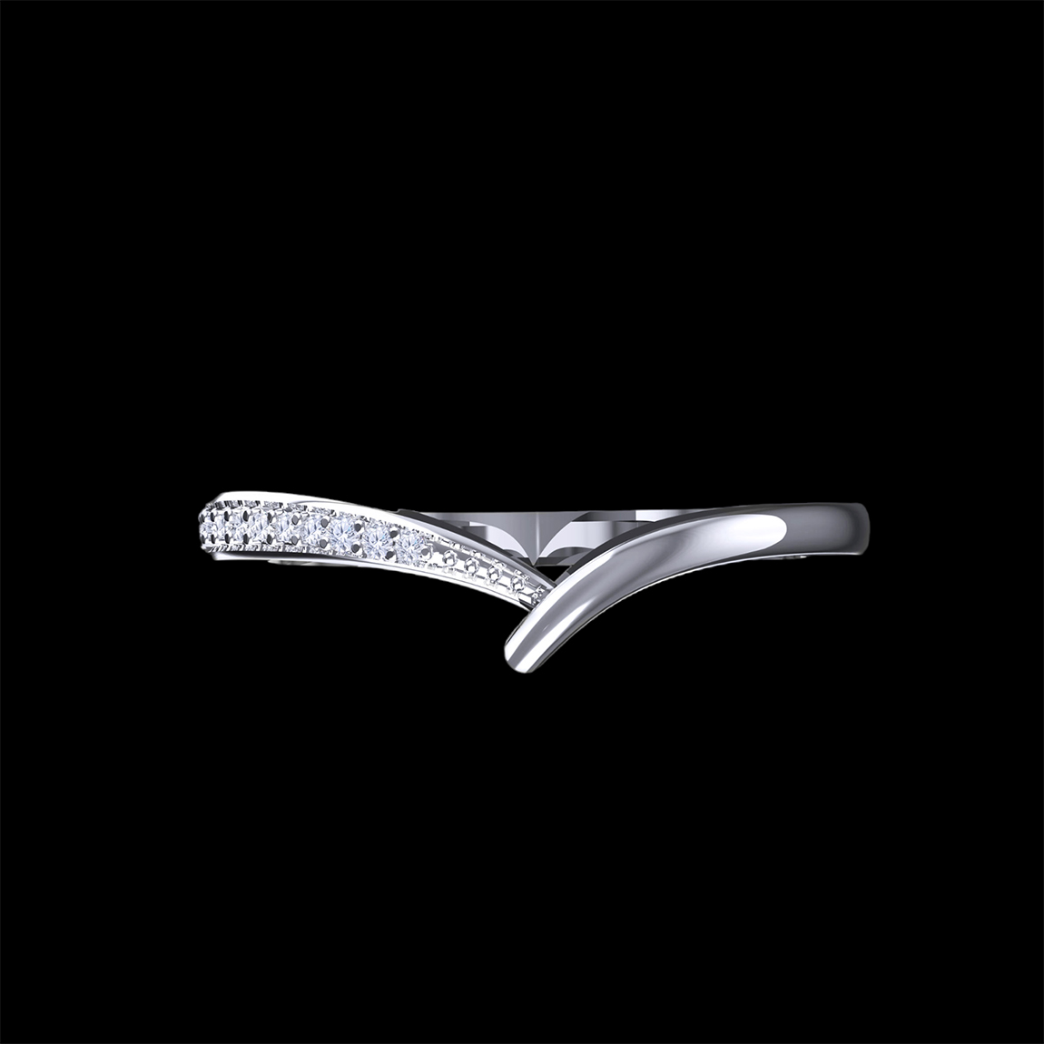 St ivy hotsell skull engagement ring