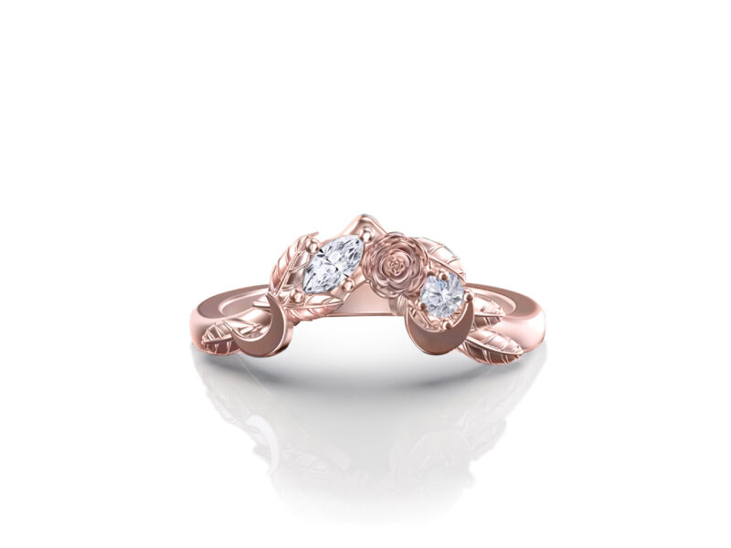 nova-moon-floral-flower-gold-chevron-band