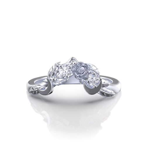 nova-moon-floral-flower-white-gold-chevron-band