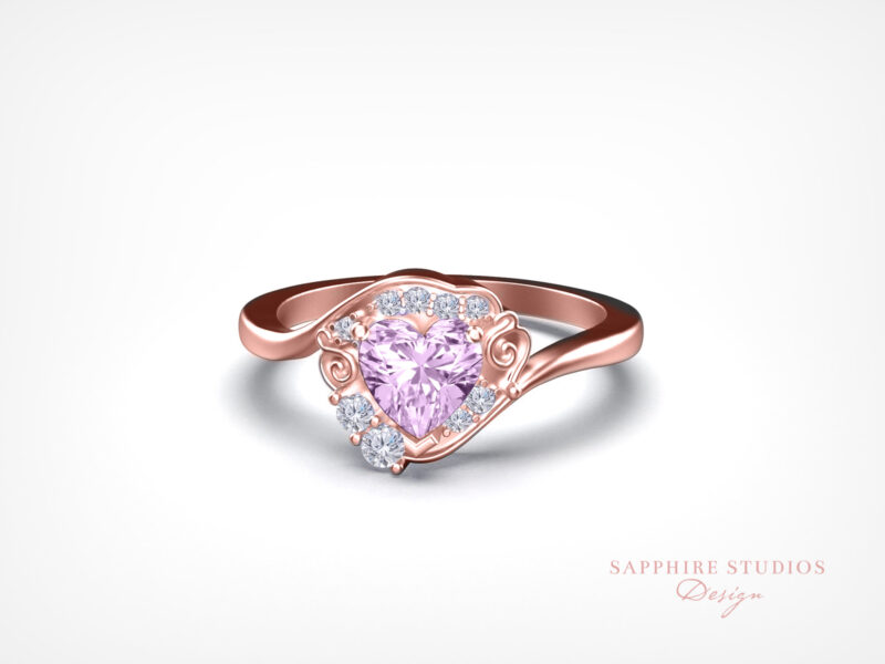 'Forever' Inspired Sailor Moon Gold Ring - Image 2
