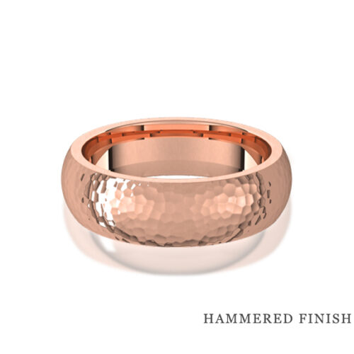 k-85-comfort-fit-mens-gold-hammered-finish-band