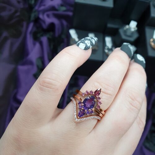 1-20ct-natural-amethyst-pink-tourmaline-diamond-14k-rose-gold-bridal-set