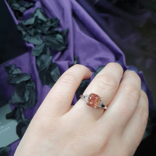 3-03ct-certified-padparadscha-sapphire-cushion-cut-14k-white-gold-rin