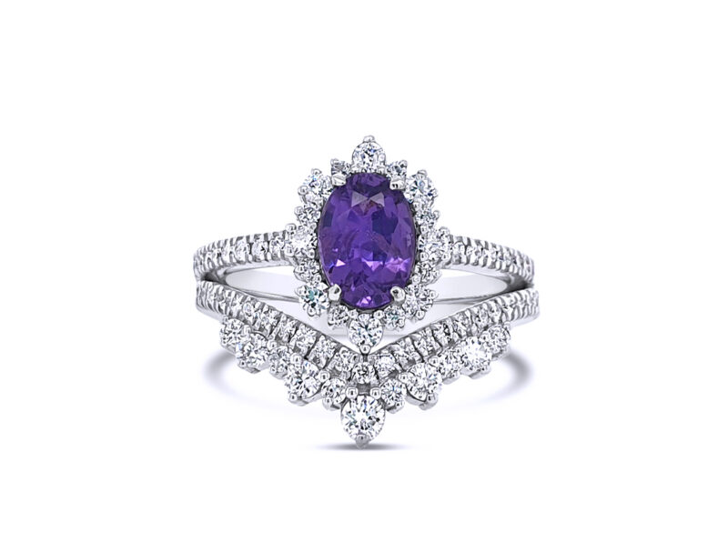 1-09ct-natural-purple-sapphire-oval-cut-14k-white-gold-bridal-set