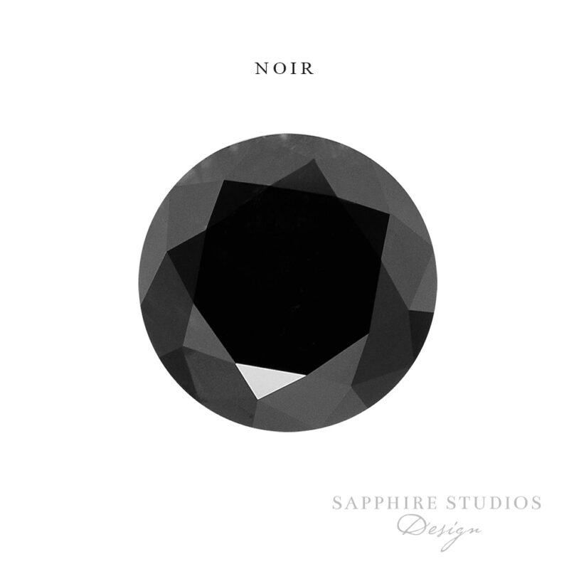 Black-Moissanite-Coloured-Round-Cut-Noir