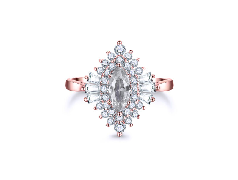 naila-marquise-rose-gold-halo-baguette-cut-gold-ring