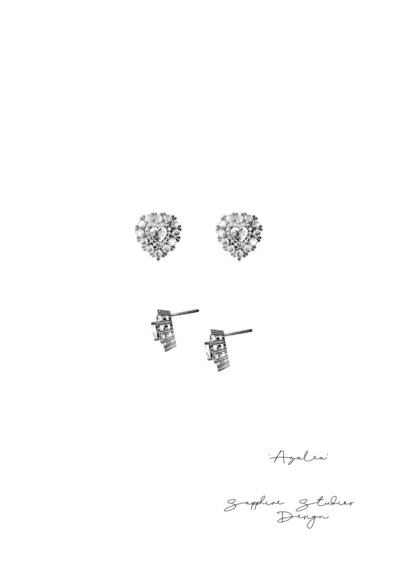 azalea-heart-cut-halo-gold-earrings