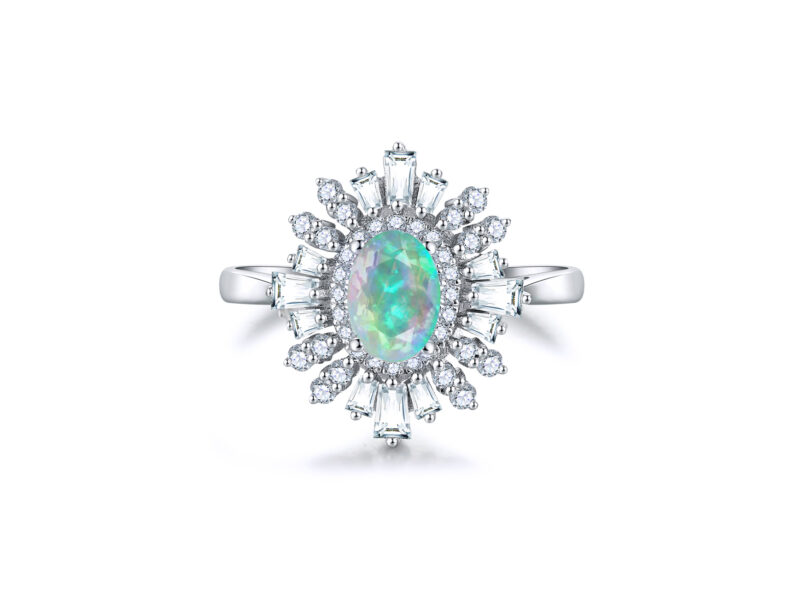 celine-oval-opal-halo-baguette-cut-gold-ring